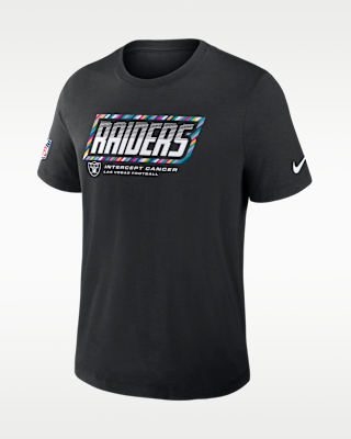 Мужская футболка Las Vegas Raiders Crucial Catch Sideline Nike Dri-FIT NFL