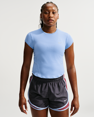 Женские шорты Nike Swift Dri-FIT Seamless Short-Sleeve Top для бега