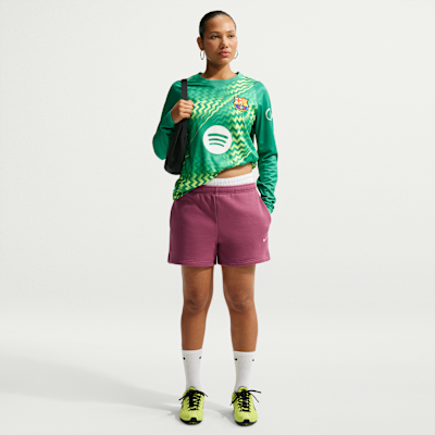 Nike Studio Fleece Orta Kalınlıkta Normal Belli Kadın Şortu