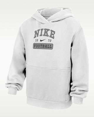 Детское худи Nike Club Fleece Big Kids' Football Pullover Hoodie для футбола