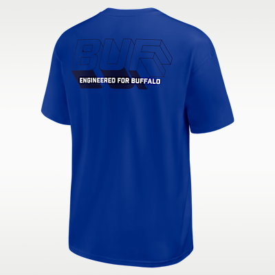 Playera Nike de la NFL para hombre Buffalo Bills Dominate The Game Essential Max90