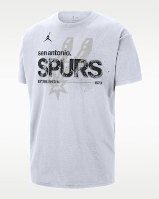 Мужская футболка San Antonio Spurs Courtside Jordan '85 NBA Statement