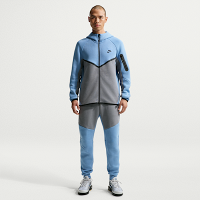 Nike Tech Fleece Windrunner Tam Boy Fermuarlı Erkek Ceketi görsel 4