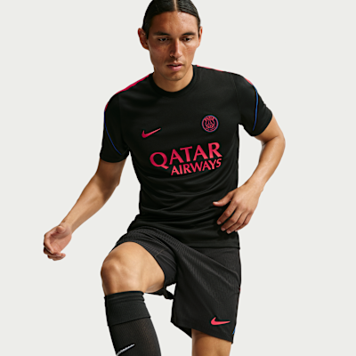 Nike Paris Saint-Germain Strike Nike Dri-FIT Kısa Kollu Erkek Futbol Üstü görsel 3
