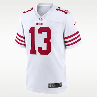 Jersey de juego Nike para hombre Brock Purdy San Francisco 49ers