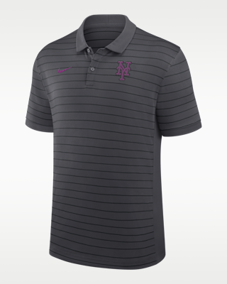 Мужские  New York Mets City Connect Striped Victory Nike Dri-FIT MLB Polo