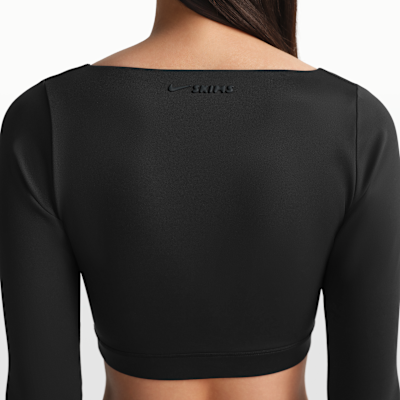 NikeSKIMS Matt Women's Long-Sleeve Wrap Top