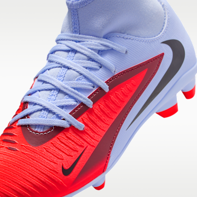 Tacos de fútbol para terrenos múltiples para niños grandes Nike Jr. Phantom 6 High Club