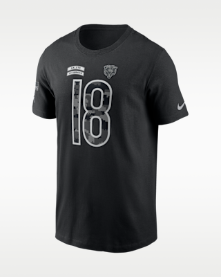 Мужская футболка Caleb Williams Chicago Bears Salute to Service Nike NFL