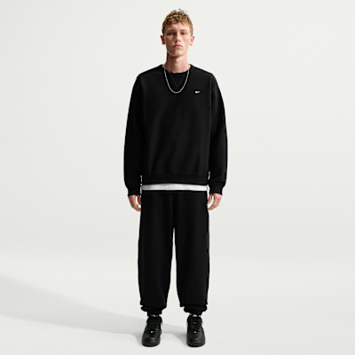 Nike Solo Swoosh Erkek Fleece Crew Üst görsel 4