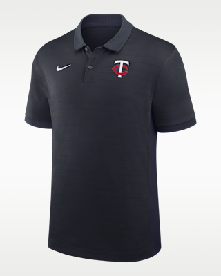 Мужские  Minnesota Twins Authentic Collection Striped Victory Nike Dri-FIT MLB Polo