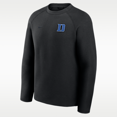 Sudadera de cuello redondo sin cierre universitaria Nike para hombre Duke Tech Fleece