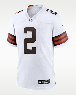 Мужские джерси Shedeur Sanders Cleveland Browns Nike NFL Game Jersey