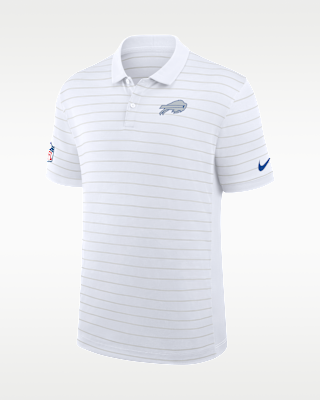 Мужские Buffalo Bills Rivalries Collection Sideline Victory Striped Nike Dri-FIT NFL Polo