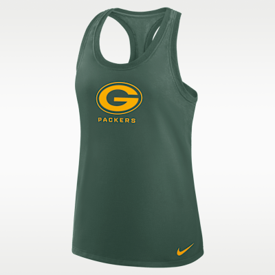 Nike Bay Packers Hurry Up Dri-FIT NFL Racerback Women Tank Top - Green Nike Bay Packers Hurry Up Dri-FIT NFL Racerback Women Tank Top - Green