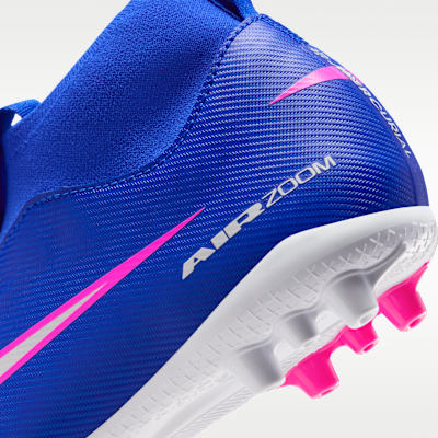 Nike Jr. Mercurial Superfly 10 Academy high-top voetbalschoenen voor kleuters/kids (kunstgras)