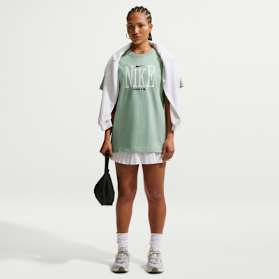 Nike Sportswear Classic Bol Kadın Tişörtü görsel 4