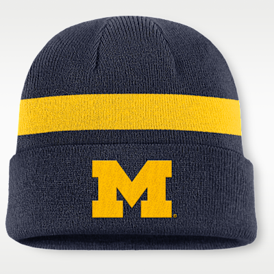 Michigan Primetime Utility Campus Men's Jordan Brand College Cuffed Beanie