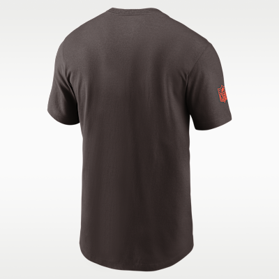 Cleveland Browns Sideline Team Issue Men's Nike Dri-FIT NFL T-Shirt