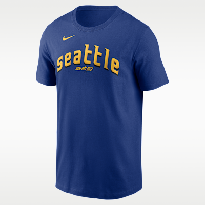 Camiseta Nike de la MLB para hombre de Julio Rodríguez de los Seattle Mariners City Connect