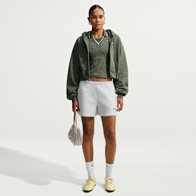 Nike Studio Fleece Orta Kalınlıkta Normal Belli Kadın Şortu