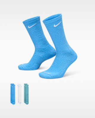 Unisex носки Nike Everyday Plus Cushioned Training Crew Socks (3 Pairs) для тренировок
