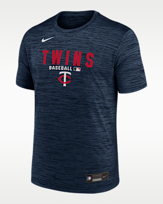 Мужская футболка Minnesota Twins Authentic Collection Nike Dri-FIT MLB