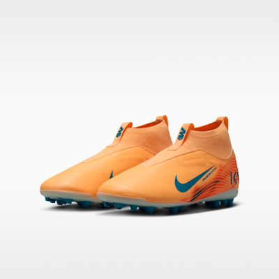 Nike Jr. Mercurial Superfly 10 Academy «Kylian Mbappé» AG fotballsko med høy profil til store barn