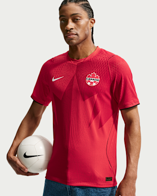 Мужские джерси Canada 2026 Match Home Nike Aero-FIT Soccer Authentic Jersey