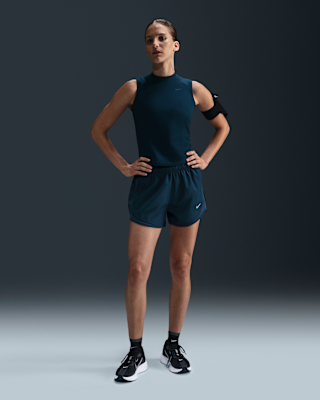 Женские шорты Nike Tempo Dri-FIT Mid-Rise Brief-Lined Shorts для бега