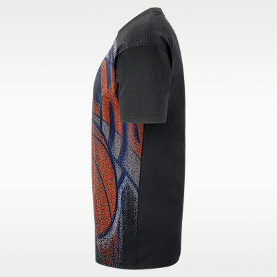 Nike New York Knicks Erkek Basketbol Tişörtü görsel 3