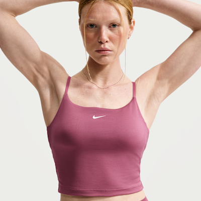 Nike One Orta Destekli Pedli Ayarlanabilir Kadın Spor Sütyenli Atlet