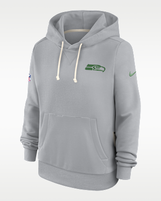 Женское худи Seattle Seahawks Rivalries Collection Sideline Nike Dri-FIT NFL Pullover Hoodie