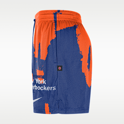 Shorts de entrenamiento de malla Jordan Dri-FIT de la NBA para hombre New York Knicks Courtside
