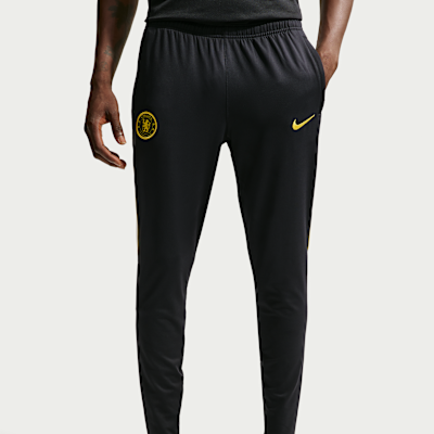 Nike Chelsea FC Strike Nike Dri-FIT Örgü Erkek Futbol Eşofman Altı görsel 2