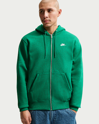 Мужское худи Nike Club Full-Zip Fleece Hoodie
