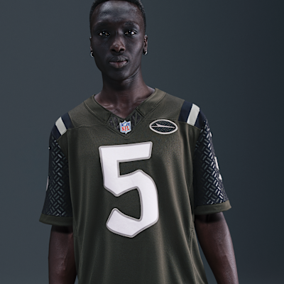 Garrett Wilson New York Jets Rivalries Collection Men's Nike Dri-FIT NFL Limited Jersey