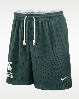 Мужские шорты Michigan State Courtside Nike Dri-FIT College Reversible Shorts