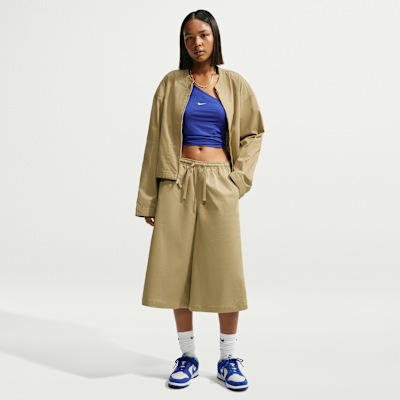 Nike Sportswear Kadın Oversize Normal Belli Paraşüt Şort