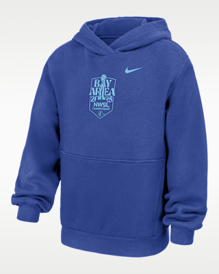 Детское худи NWSL Championship Club Fleece Big Kids' Nike Soccer Pullover Hoodie