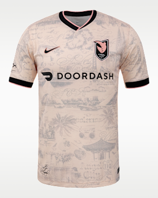 Мужские джерси Angel City FC Stadium Edition Nike Dri-FIT Replica Jersey