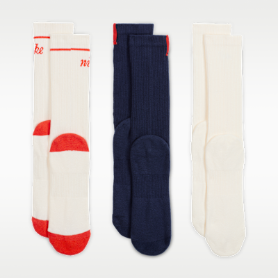 Nike Everyday Plus Cushioned Crew Socks (3 Pairs)