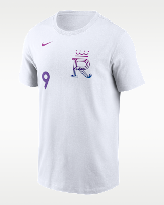 Мужская футболка Vinnie Pasquantino Kansas City Royals City Connect Nike MLB