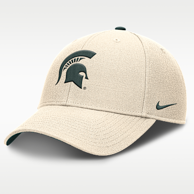 Michigan State Primetime Rise Men's Nike Dri-FIT College Trucker Adjustable Hat