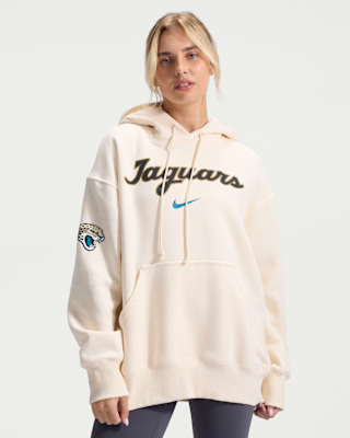 Женское худи Jacksonville Jaguars Rivalries Collection Phoenix Nike NFL Oversized Pullover Hoodie
