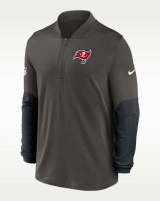 Мужские  Tampa Bay Buccaneers Feel The Pressure Nike Dri-FIT NFL 1/2-Zip Top