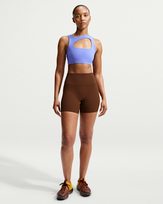 Женские шорты Nike Zenvy High-Waisted 5" Biker Shorts