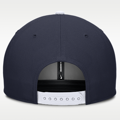 Gorra universitaria Nike Dri-FIT ajustable para hombre Penn State Legacy Script