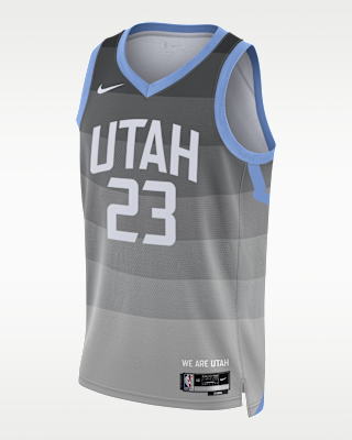Мужские джерси Lauri Markkanen Utah Jazz City Edition Nike NBA Swingman Jersey
