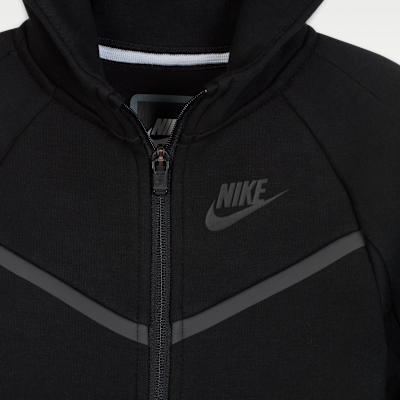 Conjunto de 2 piezas de Tech Fleece de cierre completo para bebé Nike Sportswear